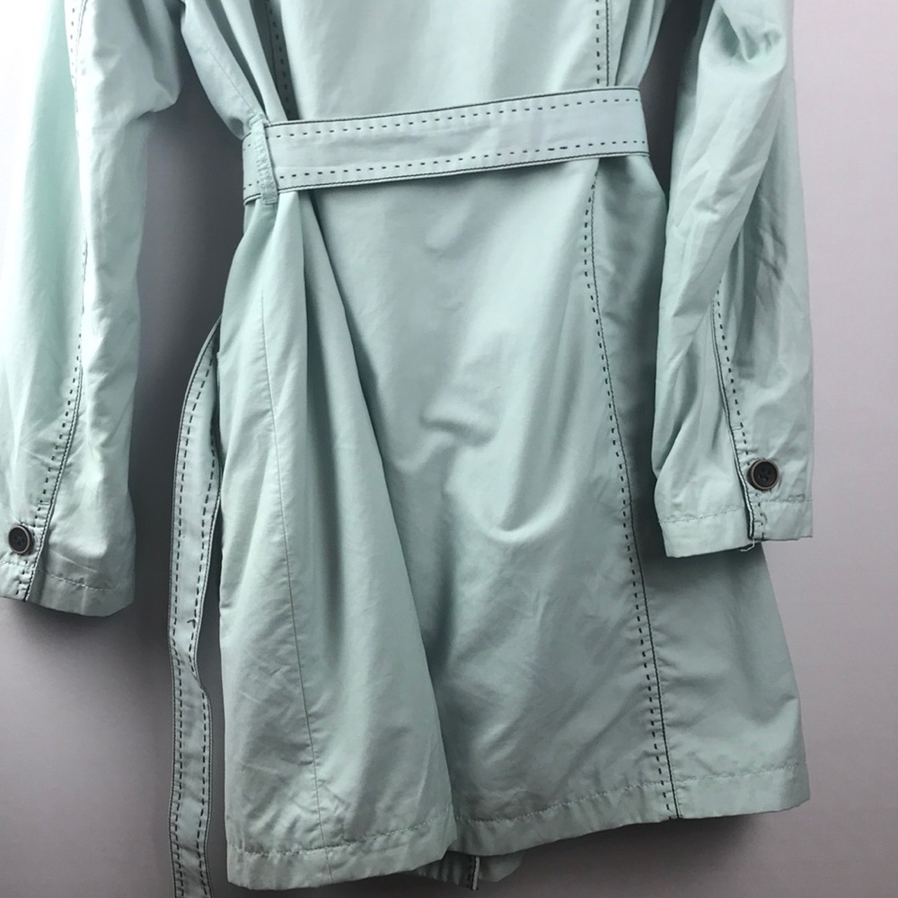 EDDIE BAUER SZ L trench jacket Stitching pattern. - Picture 7 of 8
